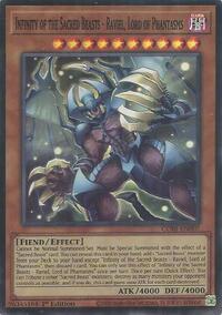 Infinity of the Sacred Beasts Raviel Lord of Phantasms English - Chaos Origins [Near Mint]