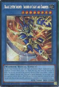 Black Luster Soldier Soldier of Light and Darkness Secret Rare English - Chaos Origins [Near Mint]