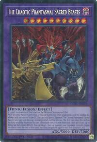 The Chaotic Phantasmal Sacred Beasts Secret Rare English - Chaos Origins [Near Mint]