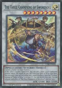 The Three Champions of Swordsoul English - Chaos Origins [Near Mint]