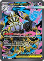 Mega Chandelure ex 099 084 English - ME05: Pitch Black [Near Mint]