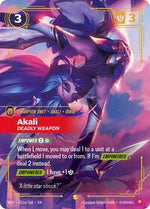 Akali Deadly Weapon Alternate Art English - Vendetta [Near Mint]
