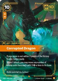 Corrupted Dragon English - Vendetta [Near Mint]