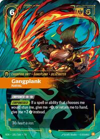 Gangplank Naval Overnumbered English - Vendetta [Near Mint]