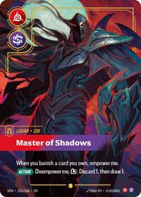 Zed Master of Shadows Overnumbered English - Vendetta [Near Mint]