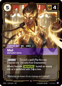 Mel Defiant Soul English - Vendetta [Near Mint]