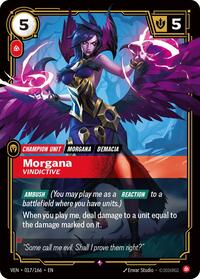 Morgana Vindictive English - Vendetta [Near Mint]