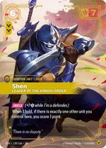 Shen Leader of the Kinkou Order English - Vendetta [Near Mint]