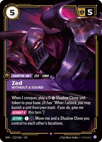 Zed Without a Sound English - Vendetta [Near Mint]