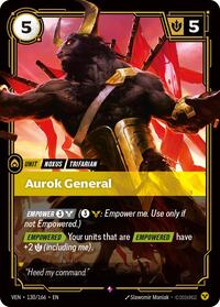 Aurok General English - Vendetta [Near Mint]