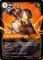 Decree of Strength English - Vendetta [Near Mint]
