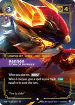 Kennen Storm of Shuriken Alternate Art English - Vendetta [Near Mint]