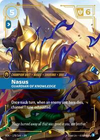 Nasus Guardian of Knowledge Overnumbered English - Vendetta [Near Mint]