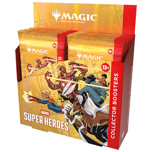 MTG: Universes Beyond- Marvel Super Heroes Collector's Booster Display [PRE-ORDER]