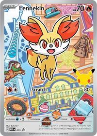 Fennekin 059 English - First Partner Collection 2026 [Near Mint]