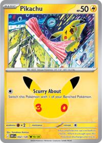 Pikachu 032 128 English - ME: 30th Celebration [Near Mint]