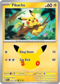 Pikachu 041 128 English - ME: 30th Celebration [Near Mint]