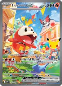 Fuecoco ex 147 128 English - ME: 30th Celebration [Near Mint]