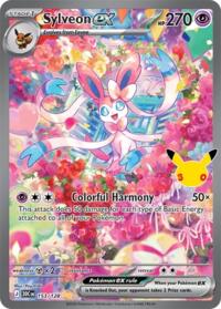 Sylveon ex 153 128 English - ME: 30th Celebration [Near Mint]