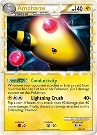 Ampharos Prime English - HeartGold SoulSilver [Lightly Played]