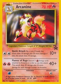 Arcanine English - WoTC Promo [Lightly Played]