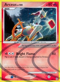 Arceus (AR3) (Holofoil) English - Arceus [Lightly Played]