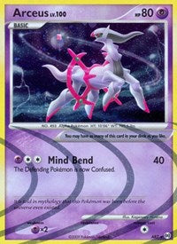 Arceus (AR7) (Holofoil) English - Arceus [Damaged]