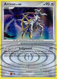 Arceus DP50 English - Diamond and Pearl Promos [Near Mint]