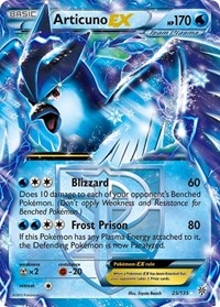 Articuno EX Team Plasma English - Plasma Storm [Near Mint]
