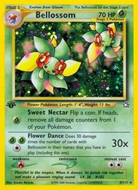 Bellossom English - Neo Genesis [CGC Blue 9]