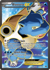 Blastoise EX (142 Full Art) (Holofoil) English - XY Base Set [Near Mint]