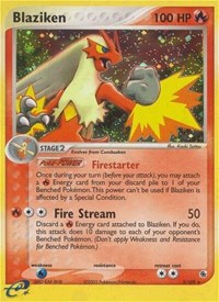 Blaziken - 3/109 English - EX Ruby and Sapphire [Lightly Played]