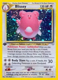 Blissey (Unlimited Holofoil) English - Neo Revelation [Lightly Played]