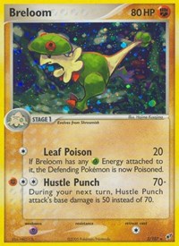 Breloom English - Deoxys [Damaged]