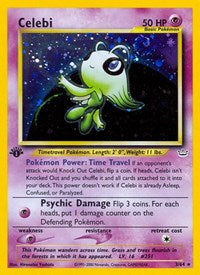 Celebi (3) (Unlimited Holofoil) English - Neo Revelation [Lightly Played]