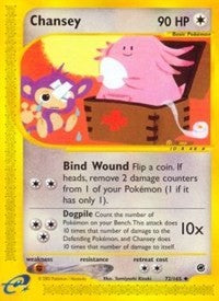 Chansey (Normal) English - Expedition [Near Mint]