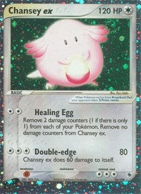 Chansey ex English - EX Ruby and Sapphire [Lightly Played]