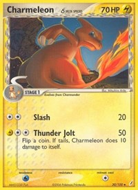 Charmeleon (Delta Species) (Reverse Holofoil) English - Crystal Guardians [Lightly Played]