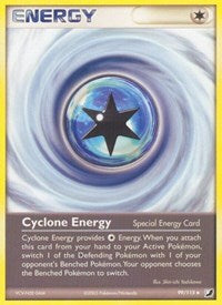 Cyclone Energy (Reverse Holofoil) English - Unseen Forces [Heavily Played]