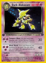 Dark Alakazam (1) (Unlimited Holofoil) English - Team Rocket [Heavily Played]