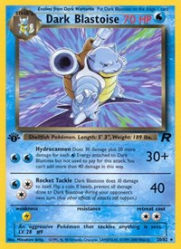 Dark Blastoise 20 English - Team Rocket [Lightly Played]