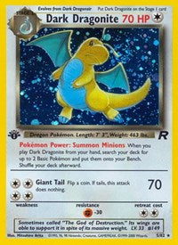 Dark Dragonite (5) (Unlimited Holofoil) English - Team Rocket [Near Mint]