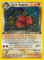 Dark Dugtrio (6) (Unlimited Holofoil) English - Team Rocket [Near Mint]