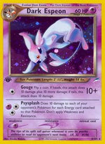 Dark Espeon English - Neo Destiny [Lightly Played]