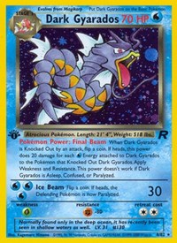 Dark Gyarados (8) (1st Edition Holofoil) English - Team Rocket [Near Mint]