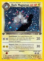 Dark Magneton (11) (1st Edition Holofoil) English - Team Rocket [Near Mint]