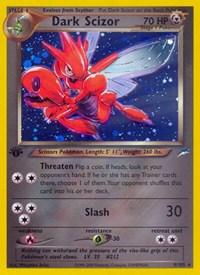 Dark Scizor (Unlimited Holofoil) English - Neo Destiny [Lightly Played]