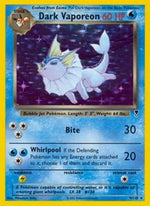 Dark Vaporeon (Reverse Holofoil) English - Legendary Collection [Damaged]