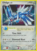 Dialga (Holofoil) English - Majestic Dawn [Moderately Played]
