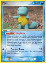 Ditto - 040/113 (Squirtle) (Reverse Holofoil) English - Delta Species [Heavily Played]